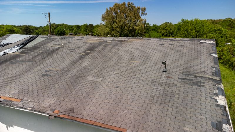 Damaged Roof Replacement