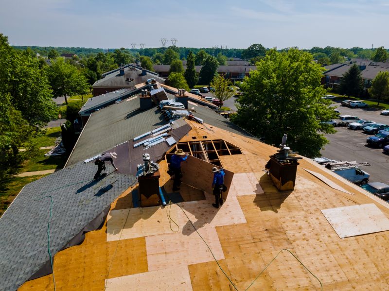 House Roof Installation detail